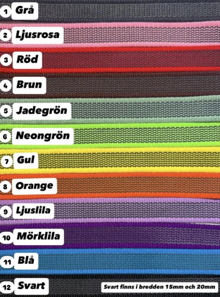 Enfärgat koppel - Antiglid