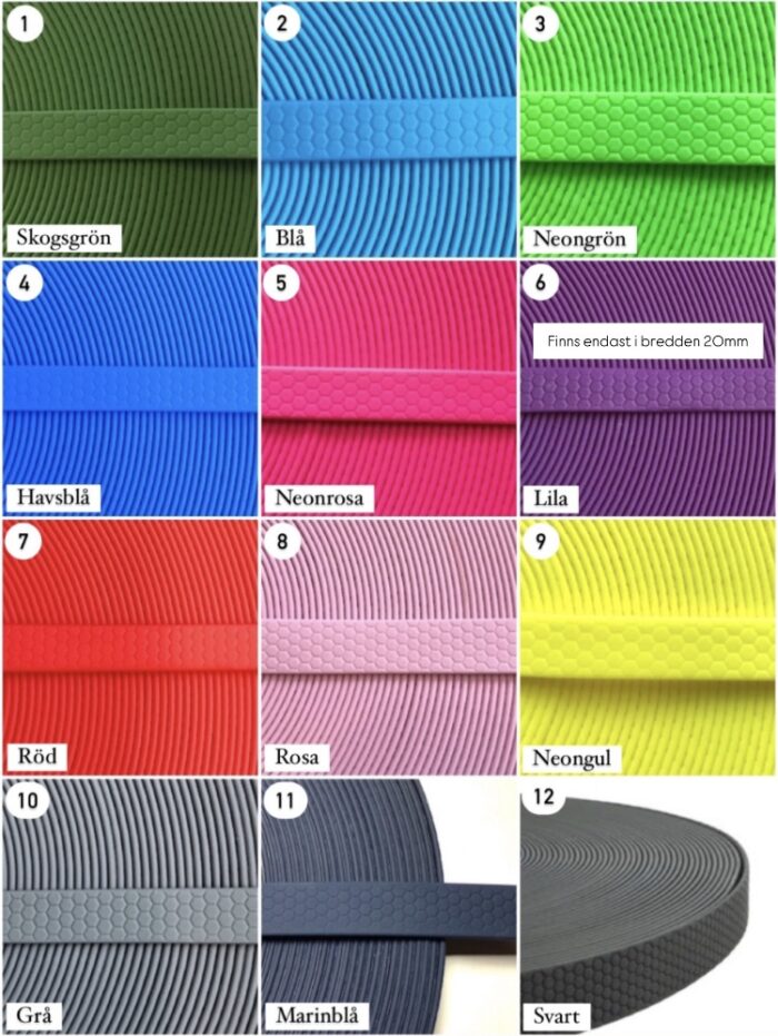 Tvåfärgat koppel - HEX